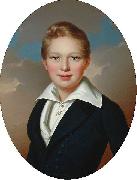 unknow artist Portrait of Archduke Alexander of Austria son of Archduke Joseph, Palatine of Hungary USA oil painting artist